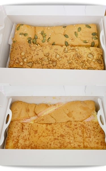 手工現作古早味蛋糕，彌月新選擇「法朗西斯烘培坊」♡
