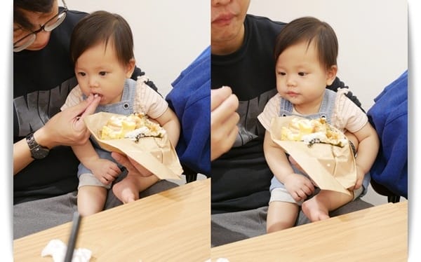 2017年沖繩親子遊 ♡ 那霸機場美食，必吃「豬肉蛋飯糰」。