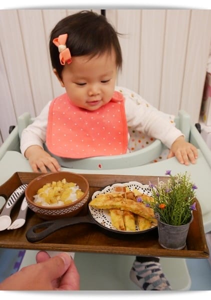 [Baby Food] 簡單可口，日式風味、寳寶版「大阪燒」♪