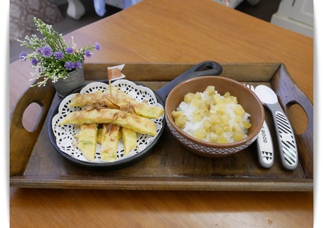 [Baby Food] 簡單可口，日式風味、寳寶版「大阪燒」♪