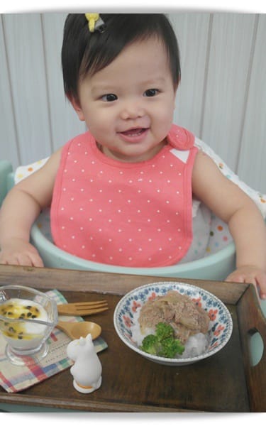 [Baby Food] 日式和風味，寶寶版「牛丼飯」♪
