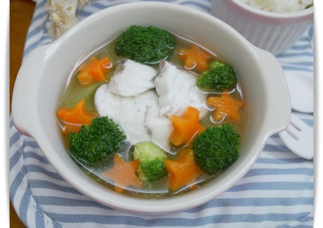 [Baby Food] 鮮美湯頭，好暖心「鮮魚小火鍋」♪