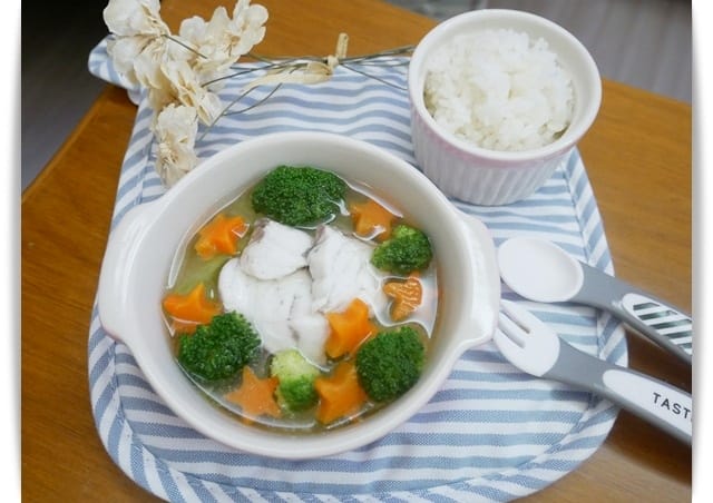 [Baby Food] 鮮美湯頭，好暖心「鮮魚小火鍋」♪