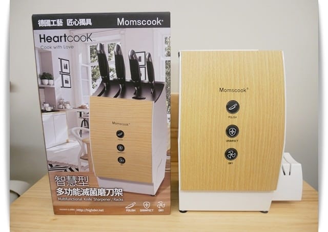 「Heartcook多功能滅菌磨刀架」一鍵搞定全家健康 ♡