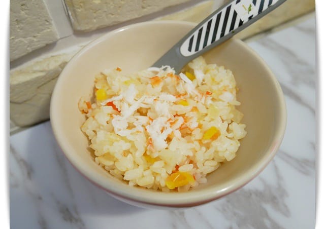 [1y Food] 味鮮美，寶寶版「西班牙海鮮燉飯」♪