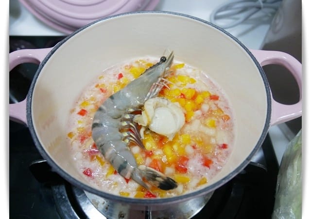 [1y Food] 味鮮美，寶寶版「西班牙海鮮燉飯」♪