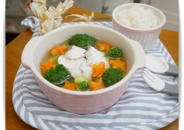 [1y Food] 味鮮美，寶寶版「西班牙海鮮燉飯」♪