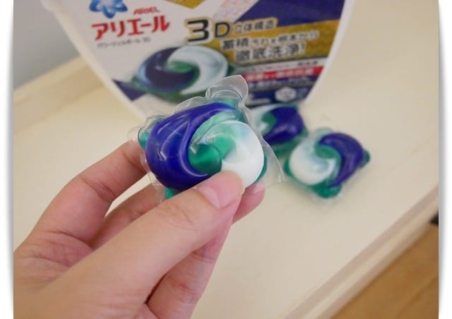 好神奇「Ariel日本進口三合一3D洗衣膠囊」♡