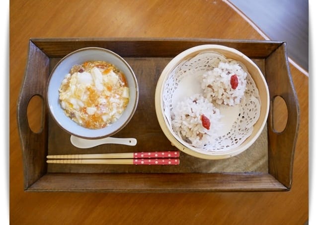 [Baby Food] 飲茶風，寶寶版「珍珠丸子」♪