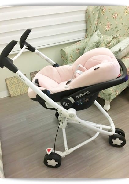 【Ingrid】好粉嫩「Quinny Zapp Xtra2」小妞的第一台車車 ❤
