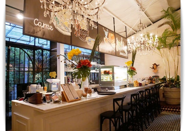 森林系「BoboRose Coffee」在花園裡享用泰式料理 ❤