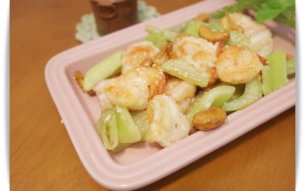 [My Little Kitchen] 香氣濃郁「麻油蝦」新鮮好吃 ♡