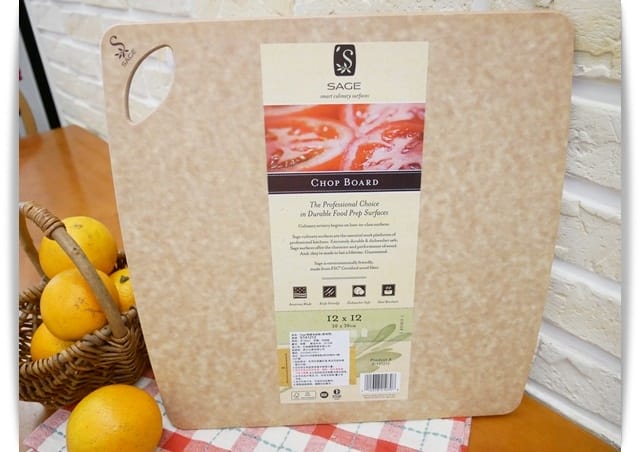 「SAGE 美國原裝抗菌木砧板」廚房衛生料理好幫手 ♪
