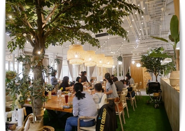 好美的「Zone Café 弄咖啡親子餐廳」時尚露營野餐風 ♡