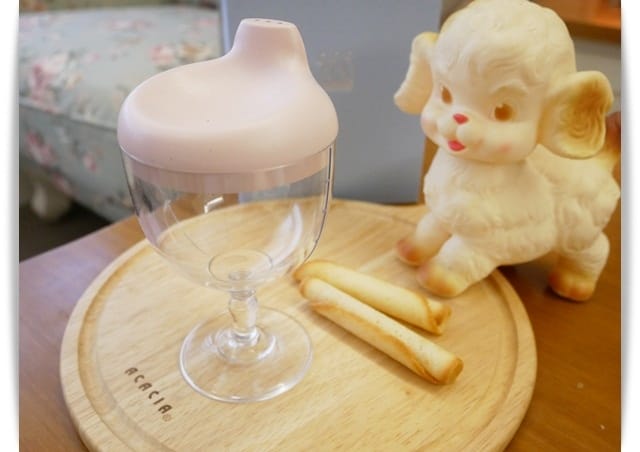 Cheers!!! 日本「Reale」幼兒高腳杯，小孩也能敬一杯 ♡