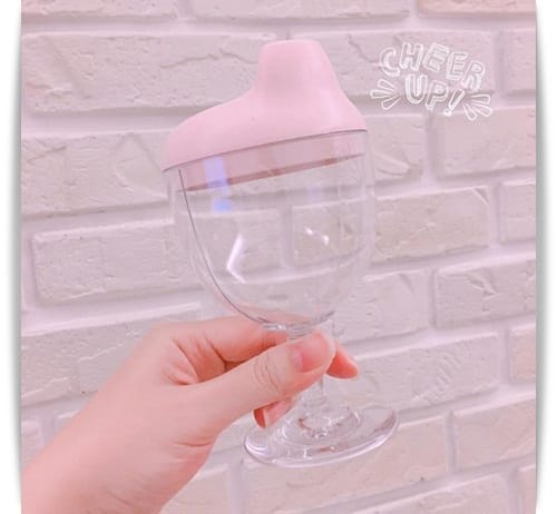Cheers!!! 日本「Reale」幼兒高腳杯，小孩也能敬一杯 ♡