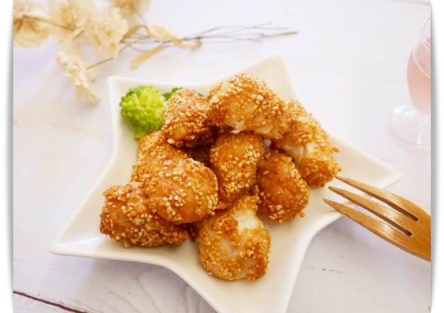 [My Little Kitchen] 東丸炸雞粉，免油炸「日式炸雞」小小孩也能吃 ♪