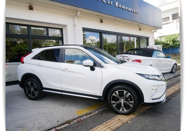 2018年沖繩親子遊 ♡ 租車趣「MITSUBISHI ECLIPSE CROSS」舒適好坐。