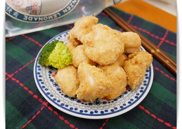[My Little Kitchen] 日清炸雞粉，免油炸「日式炸雞」有鹹酥雞的滋味 ♪