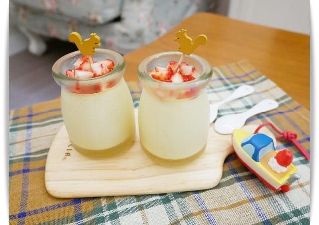[My Little Kitchen] 少糖版「楓糖布丁」適合小小孩享用 ♪