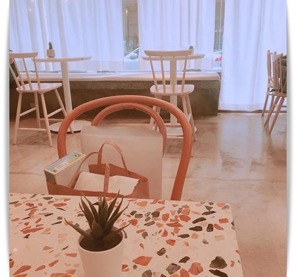 好韓系「叁食」有賣夜市地瓜球的咖啡店 ♡