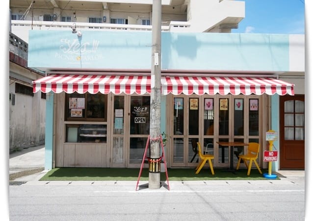 2018年沖繩親子遊 ♡ 可愛的「Yes Picnic Parlor」繽紛色彩日式剉冰。
