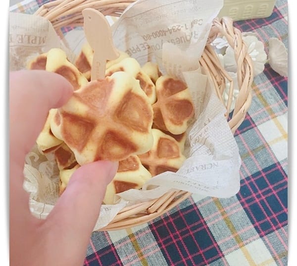 [My Little Kitchen] 電影院小甜點「一口鬆餅 / 美口鬆餅」外酥內軟 ♪