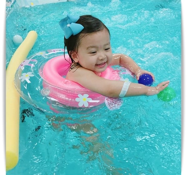 「活力寶貝嬰幼兒運動館」小孩超愛的滑水道幼兒遊泳池♡