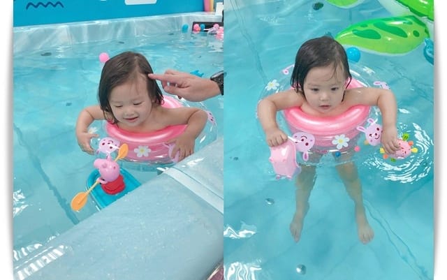 「活力寶貝嬰幼兒運動館」小孩超愛的滑水道幼兒遊泳池♡