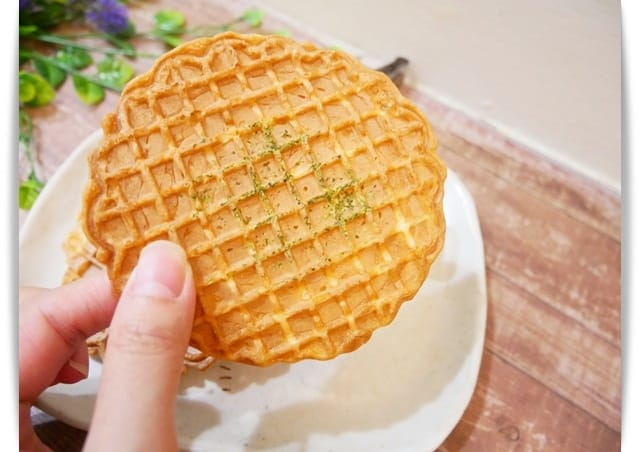 [Vitantonio] 好涮嘴「海苔脆餅」鬆餅機快速完成 ♡