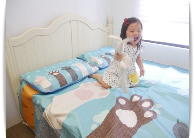 夏天必備「貓樂園冰絲涼席、貓咪涼被」涼涼的好好睡 ♡