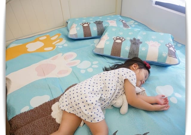 夏天必備「貓樂園冰絲涼席、貓咪涼被」涼涼的好好睡 ♡