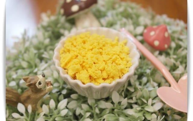 [Baby Food] 柔軟好吃「紅蘿蔔蒸蛋」♪