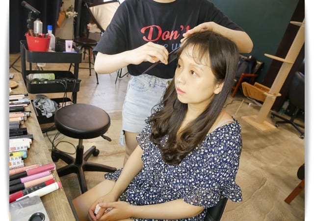高雄「查克蘇照相館」專人彩妝、美美的韓式證件照 ♡