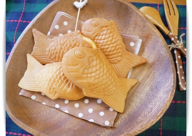 [My Little Kitchen] 鹹甜滋味「起士鯛魚燒」小孩一尾接一尾 ♪
