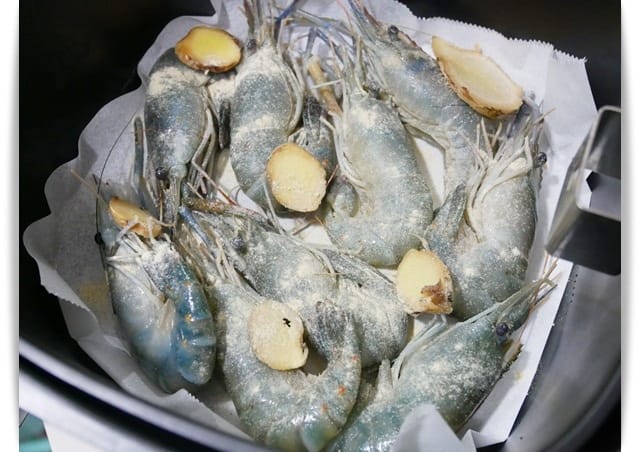「段泰國蝦」肉質Q彈、新鮮好吃,滿足一家人的味蕾。