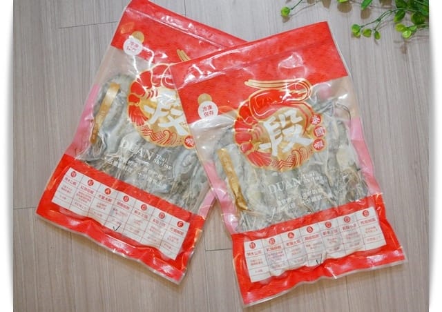 「段泰國蝦」肉質Q彈、新鮮好吃,滿足一家人的味蕾。