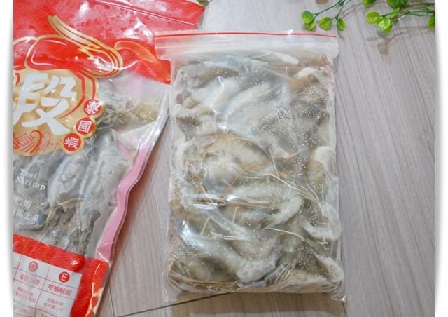 「段泰國蝦」肉質Q彈、新鮮好吃,滿足一家人的味蕾。