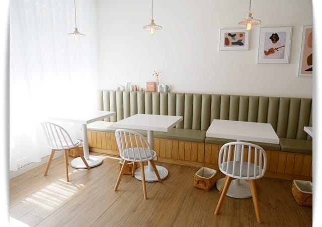 「有一隻羊 A Sheep Cafe」韓系咖啡店,美到像幅畫的點心盤 ♡