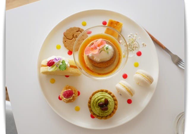 「有一隻羊 A Sheep Cafe」韓系咖啡店,美到像幅畫的點心盤 ♡