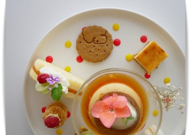 「有一隻羊 A Sheep Cafe」韓系咖啡店,美到像幅畫的點心盤 ♡