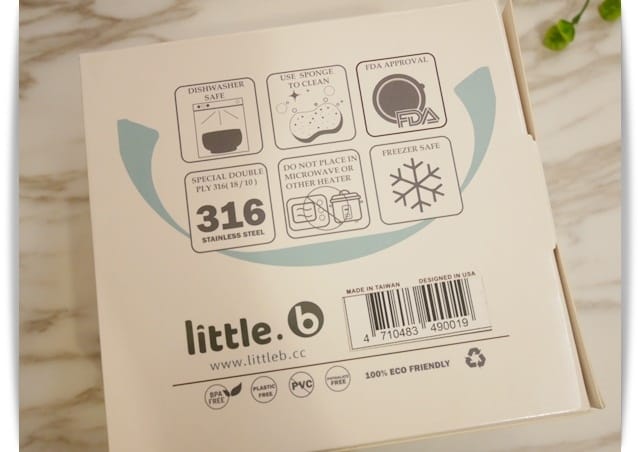 「美國 little.b不鏽鋼吸盤碗」夢幻的馬卡龍色系,忍不住想一套蒐集 ♡