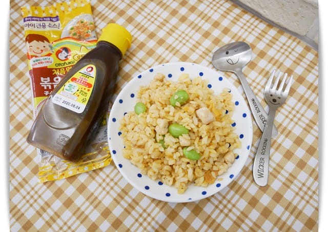 完成炒飯 完成炒飯