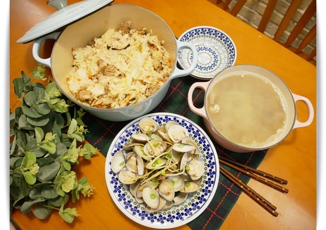 餐桌高麗菜飯