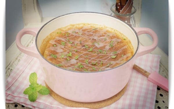 [My Little Kitchen] 好濃郁「黑芝麻戚風蛋糕」香氣十足、超好吃 ♡