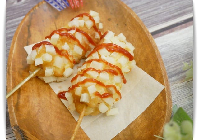 油炸熱狗 油炸熱狗
