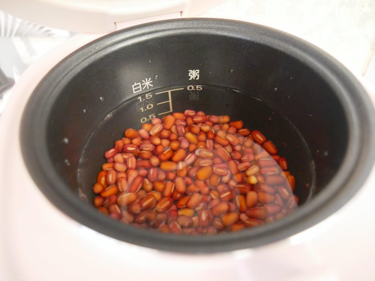煮紅豆