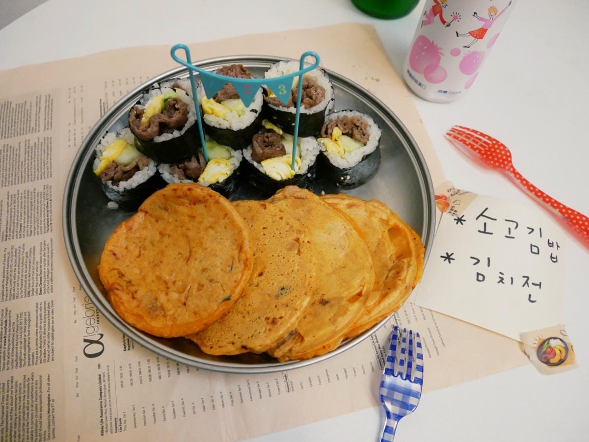 [My Little Kitchen] 鬆餅機「迷你泡菜煎餅