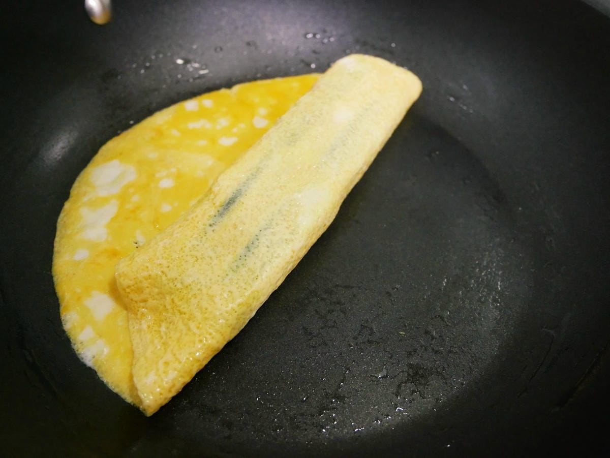 [My Little Kitchen] 好清爽「秋葵蛋捲」好