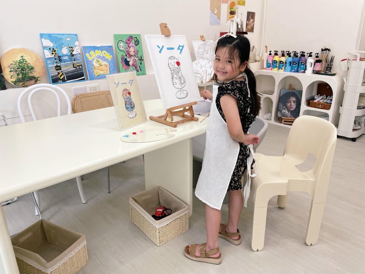 嘉義「Eucalyptus Studio」少女會喜歡的油畫咖 嘉義「Eucalyptus Studio」少女會喜歡的油畫咖